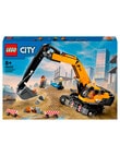 LEGO City Yellow Construction Excavator, 60420 product photo View 02 S