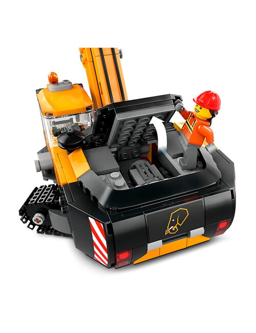 LEGO City Yellow Construction Excavator, 60420 product photo View 05 L