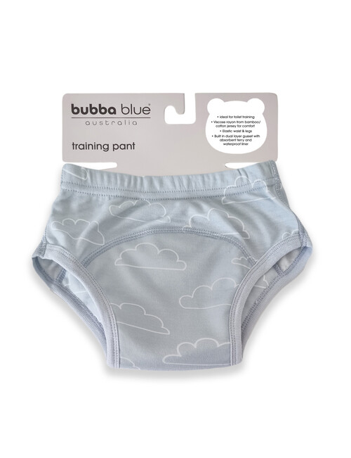 Bubba Blue Trainer Pants, Large, Sky Cloud product photo