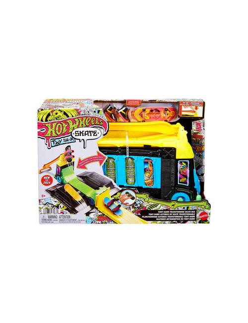 Hot Wheels Tony Hawk Transforming Skate Bus - Cars, Trucks