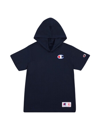 Champion Team USA Hooded Tee, Navy Blue product photo