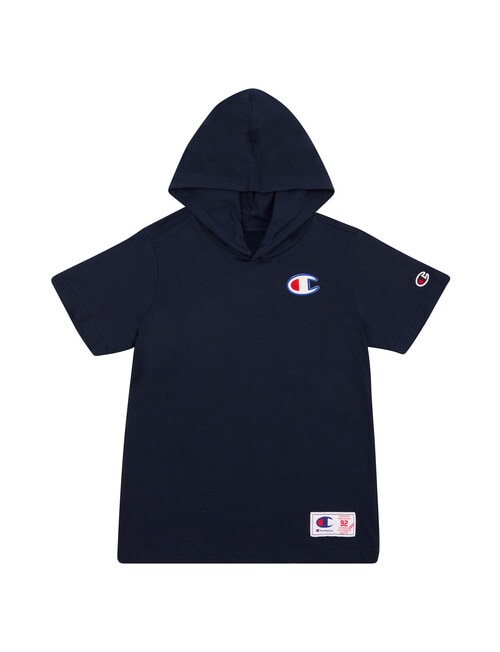 Champion Team USA Hooded Tee, Navy Blue product photo