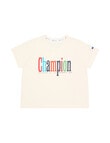Champion Girls Graphic Tee, White Ferrari product photo