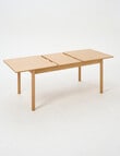 LUCA Furniture Mesa Extendable Dining Table 1.6-2.1m, Natural product photo View 05 S
