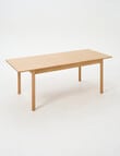 LUCA Furniture Mesa Extendable Dining Table 1.6-2.1m, Natural product photo View 06 S