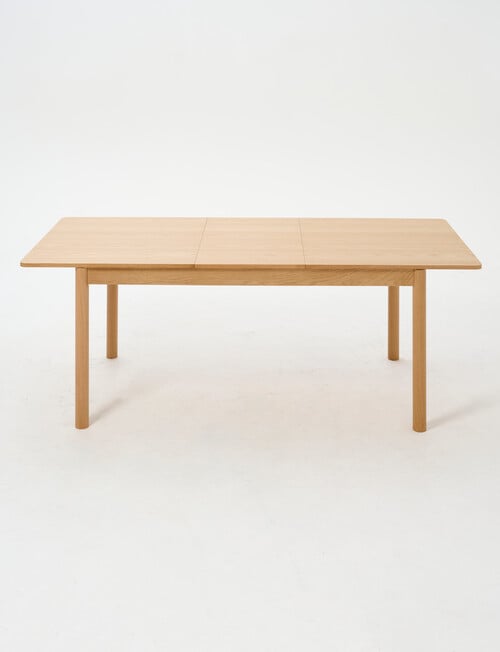 LUCA Furniture Mesa Extendable Dining Table 1.6-2.1m, Natural product photo View 08 L