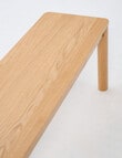 LUCA Furniture Mesa Dining Bench 1.6m, Natural product photo View 03 S