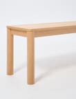 LUCA Furniture Mesa Dining Bench 1.6m, Natural product photo View 04 S
