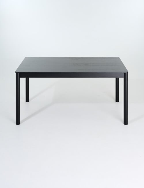 LUCA Furniture Mesa Dining Table 1.6m, Black product photo View 03 L