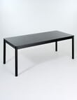 LUCA Furniture Mesa Dining Table 2m, Black product photo