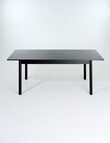 LUCA Furniture Mesa Extendable Dining Table 1.6-2.1m, Black product photo