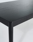 LUCA Furniture Mesa Extendable Dining Table 1.6-2.1m, Black product photo View 03 S