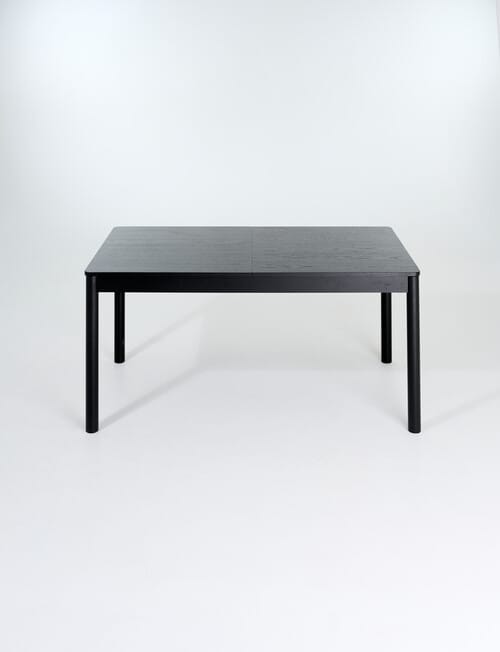 LUCA Furniture Mesa Extendable Dining Table 1.6-2.1m, Black product photo View 04 L