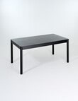LUCA Furniture Mesa Extendable Dining Table 1.6-2.1m, Black product photo View 05 S