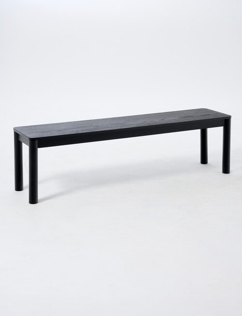 LUCA Furniture Mesa Dining Bench 1.6m, Black product photo
