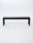 LUCA Furniture Mesa Dining Bench 1.6m, Black product photo View 02 S
