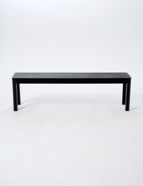 LUCA Furniture Mesa Dining Bench 1.6m, Black product photo View 02 L