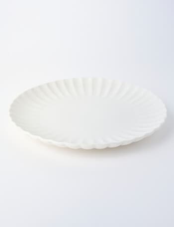 Porto Verona Dinner Plate, 26.5cm, White product photo