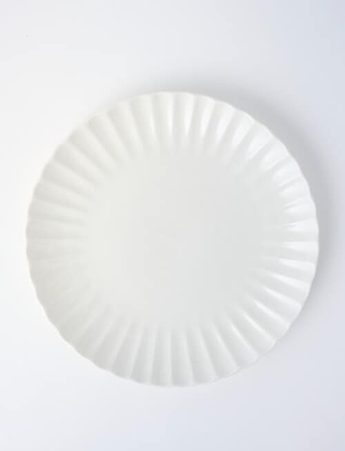 Porto Verona Dinner Plate, 26.5cm, White product photo View 02 L