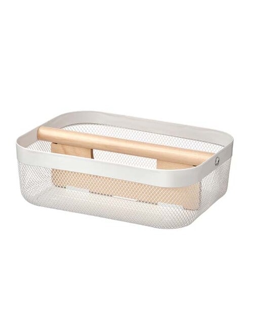 Seymours Storage Mesh Caddy, White product photo