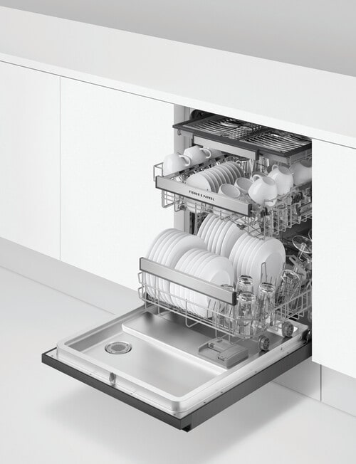 Fisher & Paykel Series 7 Built Under Dishwasher, Stainless Black, DW60UN4B2 product photo View 05 L