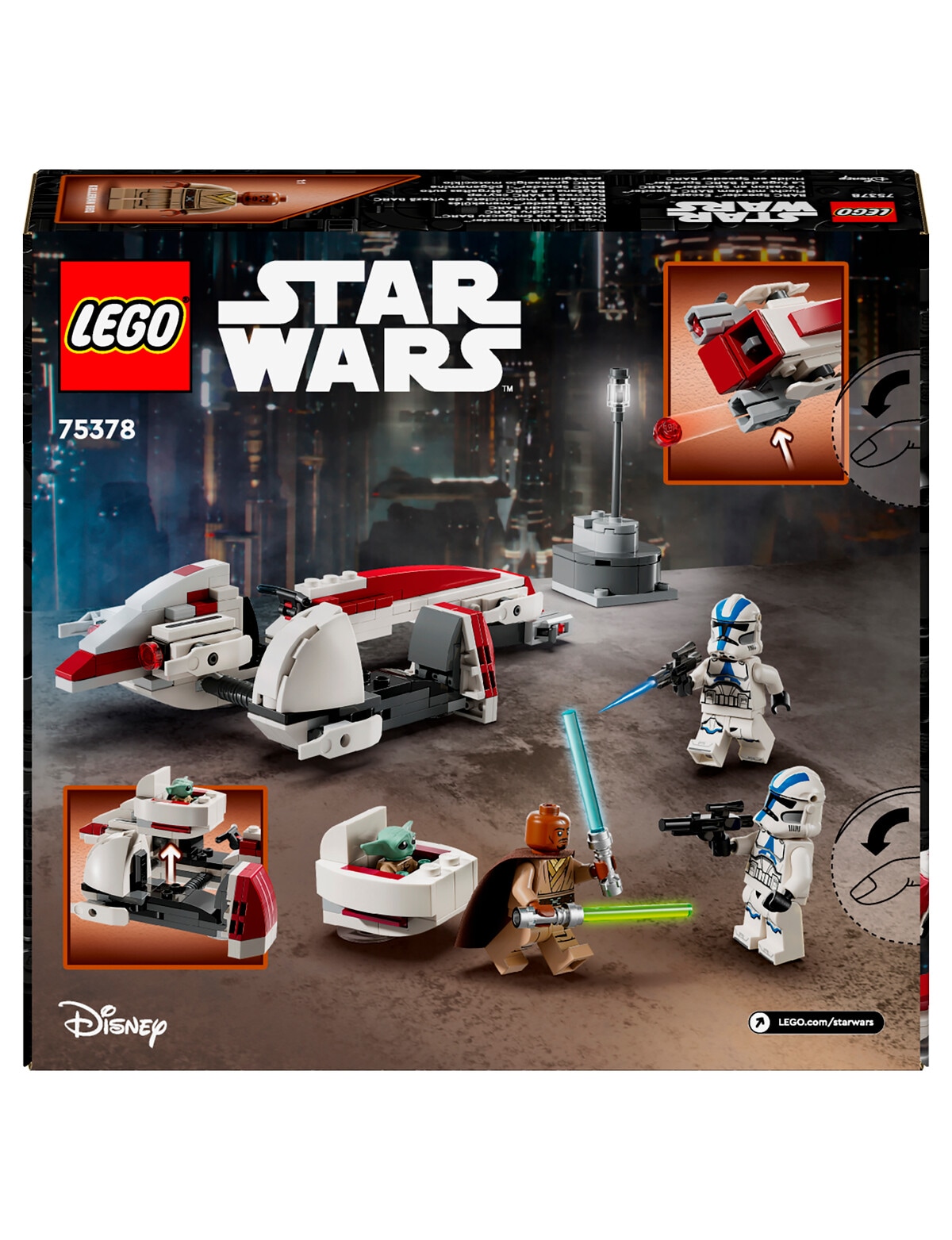 LEGO Star Wars BARC Speeder Escape, 75378 - Lego \u0026 Construction