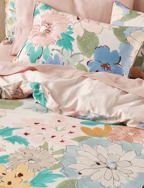 Linen House Paris Duvet Cover Set, Bluebell product photo