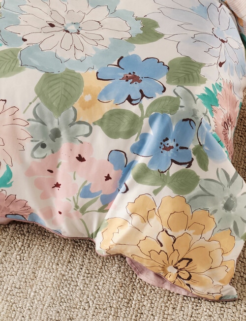 Linen House Paris Duvet Cover Set, Bluebell product photo View 04 L