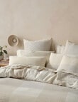 Linen House Baleares Duvet Cover Set, Vanilla product photo View 02 S