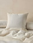Linen House Baleares Duvet Cover Set, Vanilla product photo View 04 S