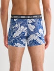 Mazzoni Viscose from Bamboo Trunk, 2-Pack, Navy Leaf & Plain Navy product photo View 03 S