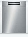Bosch Series 4 Built Under 60cm Dishwasher, Stainless Steel, SMU4HVS01A product photo View 02 S