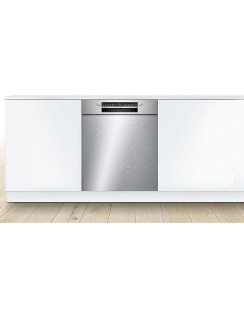 Bosch Series 4 Built Under 60cm Dishwasher, Stainless Steel, SMU4HVS01A product photo View 03 L
