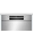 Bosch Series 4 Built Under 60cm Dishwasher, Stainless Steel, SMU4HVS01A product photo View 04 S