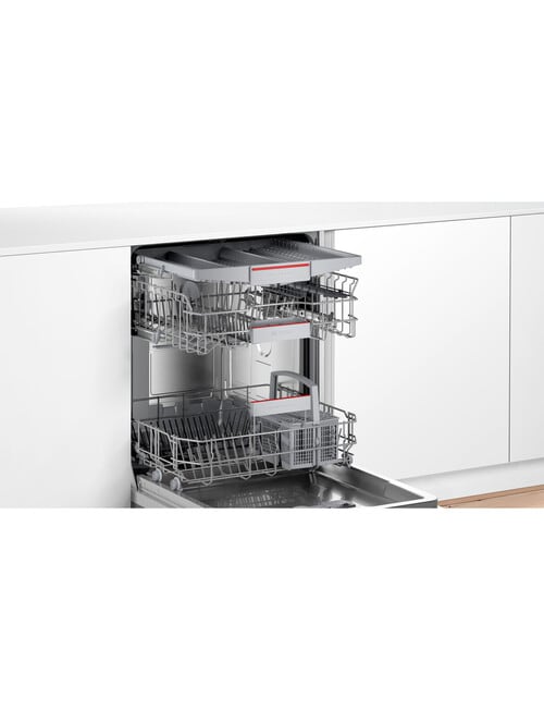 Bosch Series 4 Built Under 60cm Dishwasher, Stainless Steel, SMU4HVS01A product photo View 05 L