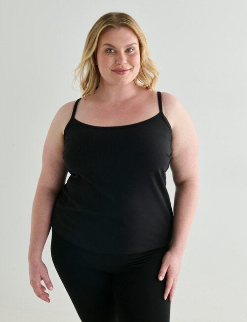 Bodycode Curve Cami Dryknit, Black product photo