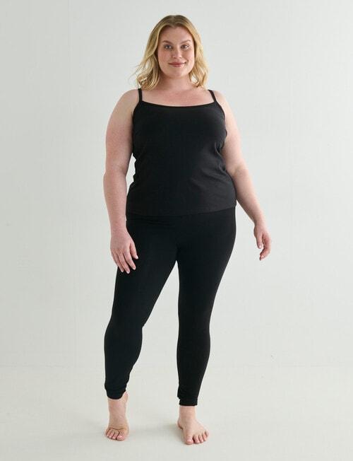Bodycode Curve Cami Dryknit, Black product photo View 03 L