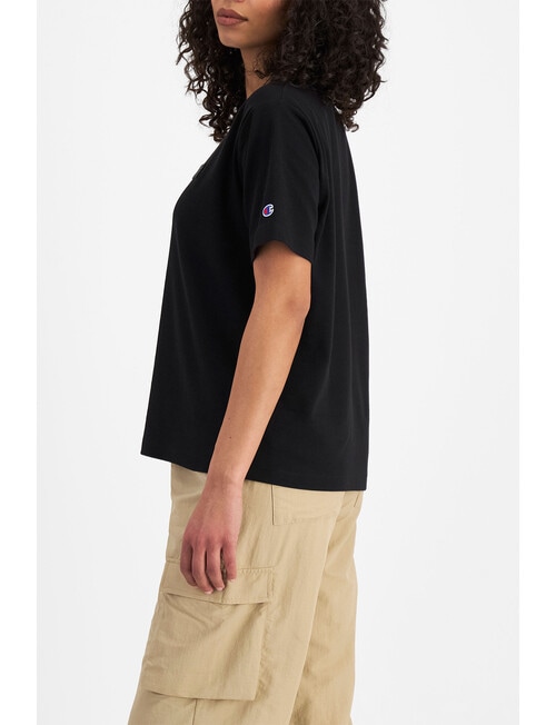 Champion Rochester Base Oversized Tee, Black product photo View 03 L