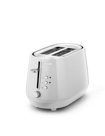 DeLonghi Eclettica 2 Slice Toaster, Whimsical White, CTY2003W product photo