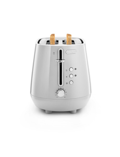 DeLonghi Eclettica 2 Slice Toaster, Whimsical White, CTY2003W product photo View 03 L