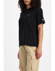 Champion Rochester Base Oversized Tee, Black product photo View 02 S
