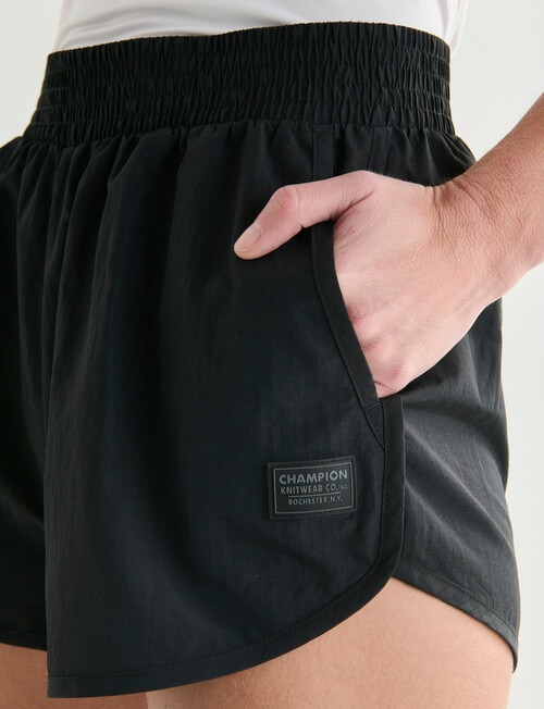 Champion Rochester Nylon Short, Black product photo View 04 L