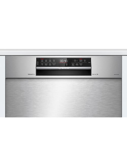 Bosch Series 6, Built Under 60cm Dishwasher, Stainless Steel, SMU6HCS01A product photo View 02 L