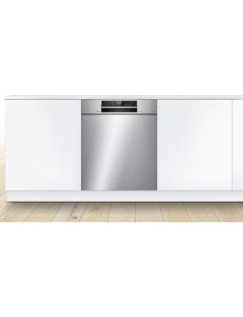 Bosch Series 6, Built Under 60cm Dishwasher, Stainless Steel, SMU6HCS01A product photo View 03 L