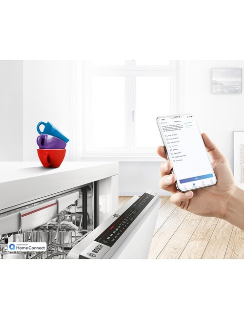 Bosch Series 6, Built Under 60cm Dishwasher, Stainless Steel, SMU6HCS01A product photo View 05 L