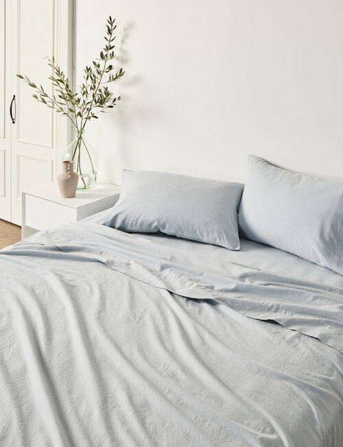 Domani Alba Sheet Set, Blue Slate product photo View 02 L