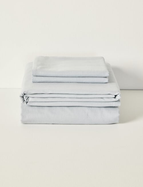 Domani Alba Sheet Set, Blue Slate product photo View 06 L
