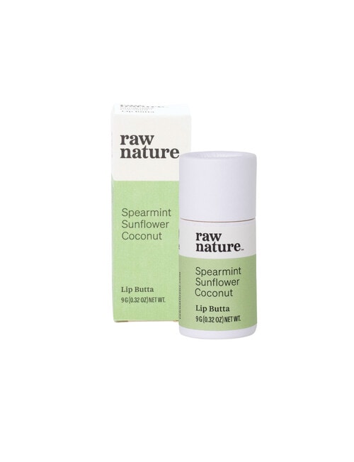 Raw Nature Natural Lip Balm Spearmint, 9gm product photo