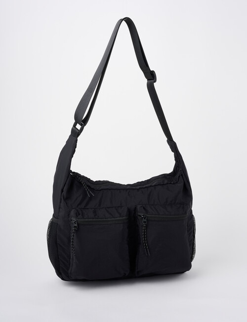 Gasoline Cross Body Bag, Black product photo