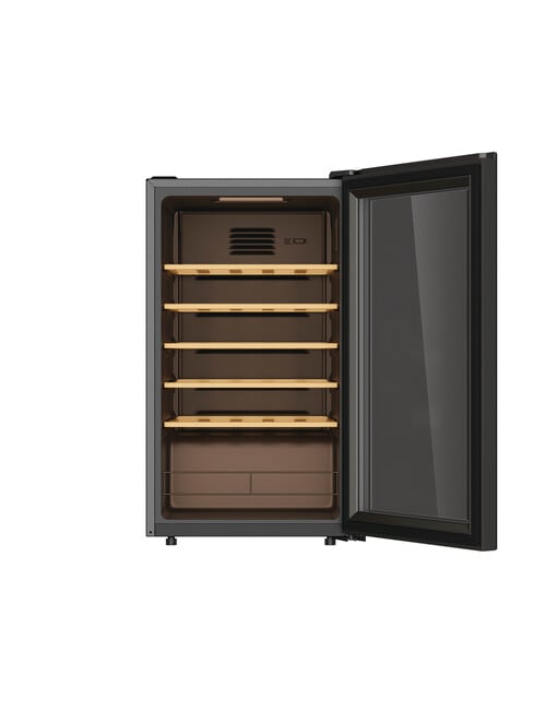 Haier 47.5cm Wine Cabinet, Black, HWC90UC product photo View 02 L
